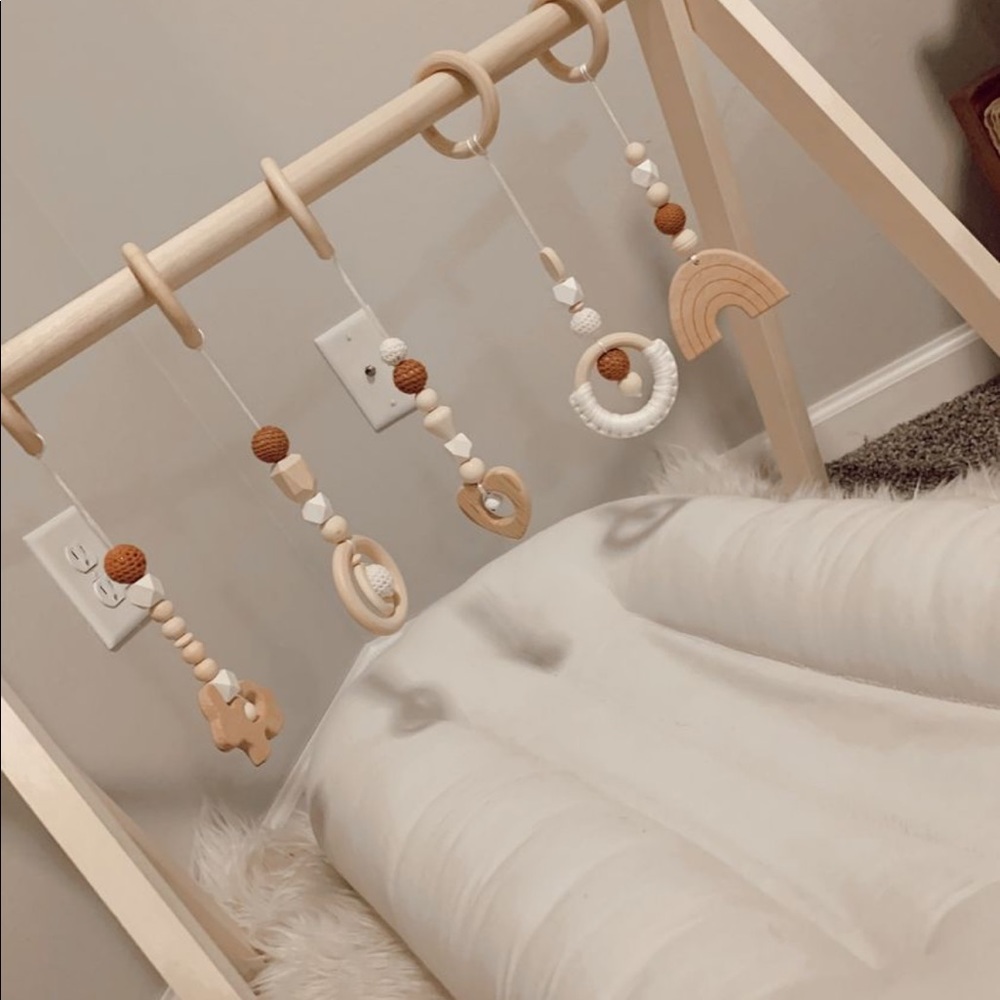 Baby Gym Wooden Hanging Toys